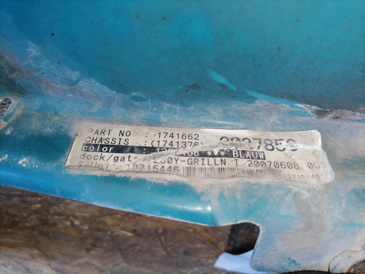 Scania Grille panel 1741376 - Grill for Truck: picture 4 Scania Grille panel 1741376 - Grill for Truck: picture 4
