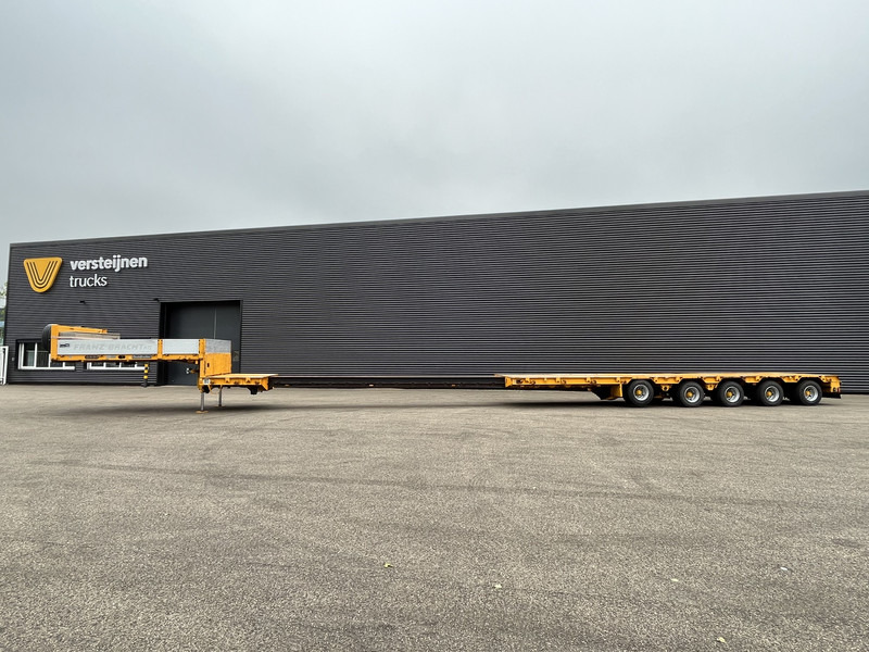 Goldhofer STZ-L 5-50/80 A / EXTENDABLE / 5 X STEERING AXLE - Low loader semi-trailer: picture 3 Goldhofer STZ-L 5-50/80 A / EXTENDABLE / 5 X STEERING AXLE - Low loader semi-trailer: picture 3