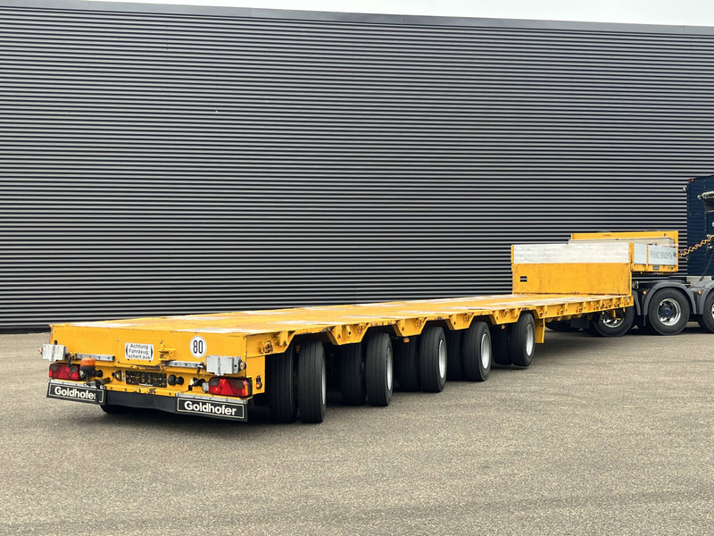 Goldhofer STZ-L 5-50/80 A / EXTENDABLE / 5 X STEERING AXLE - Low loader semi-trailer: picture 5 Goldhofer STZ-L 5-50/80 A / EXTENDABLE / 5 X STEERING AXLE - Low loader semi-trailer: picture 5