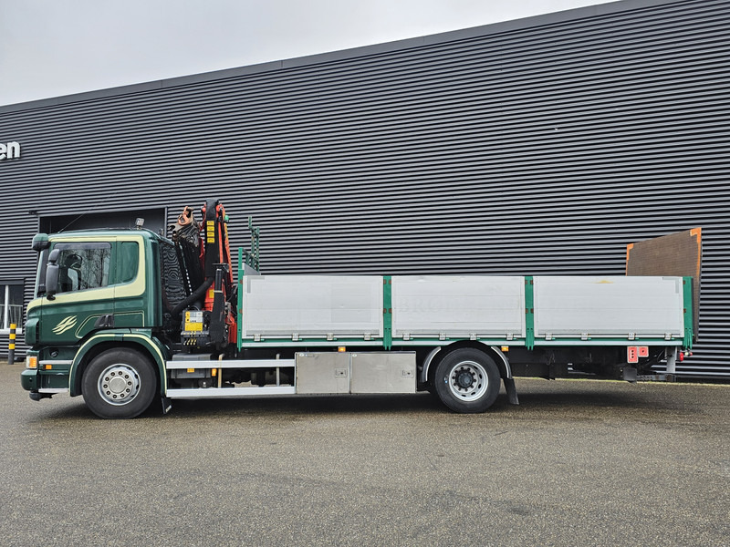 Dropside/ Flatbed truck, Crane truck Scania P320 4x2 / PALFINGER 14TM / CRANE/KRAN/GRUE: picture 9