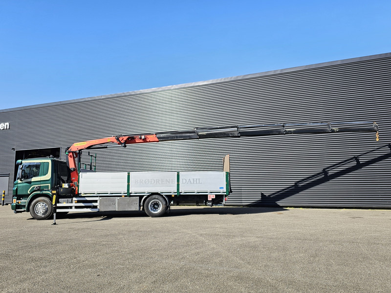 Scania P320 4x2 / PALFINGER PK14002 / CRANE/KRAN - Dropside/ Flatbed truck, Crane truck: picture 3 Scania P320 4x2 / PALFINGER PK14002 / CRANE/KRAN - Dropside/ Flatbed truck, Crane truck: picture 3