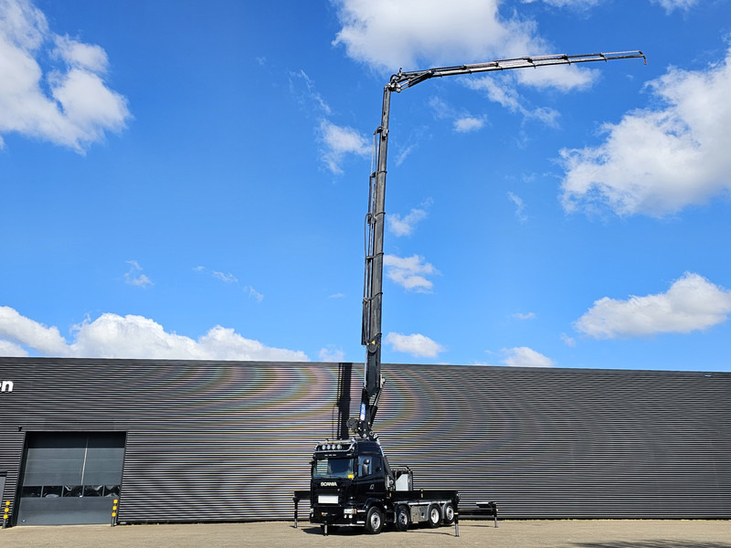 Scania R490 / 8x2 / HMF 85 TM CRANE / WINCH / JIB - Crane truck: picture 4 Scania R490 / 8x2 / HMF 85 TM CRANE / WINCH / JIB - Crane truck: picture 4