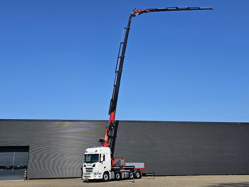 Scania R590 8x2*6 HMF 9520 + JiB + WINCH / TRACTOR / - Crane truck: picture 4 Scania R590 8x2*6 HMF 9520 + JiB + WINCH / TRACTOR / - Crane truck: picture 4