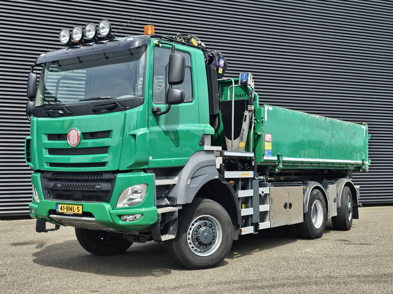 Leasing of Tatra 6X6 / T158/II / 2 SIDE TIPPER - HMF Z CRANE Tatra 6X6 / T158/II / 2 SIDE TIPPER - HMF Z CRANE: picture 12