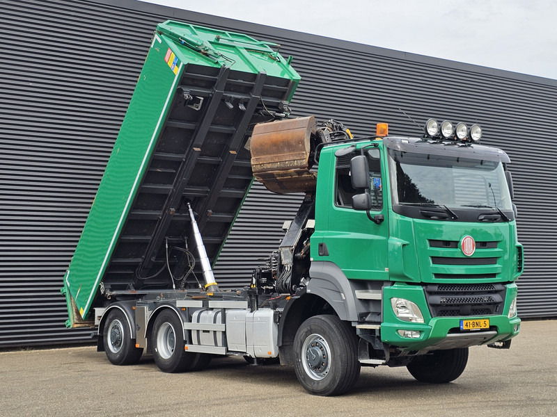 Leasing of Tatra 6X6 / T158/II / 2 SIDE TIPPER - HMF Z CRANE Tatra 6X6 / T158/II / 2 SIDE TIPPER - HMF Z CRANE: picture 7