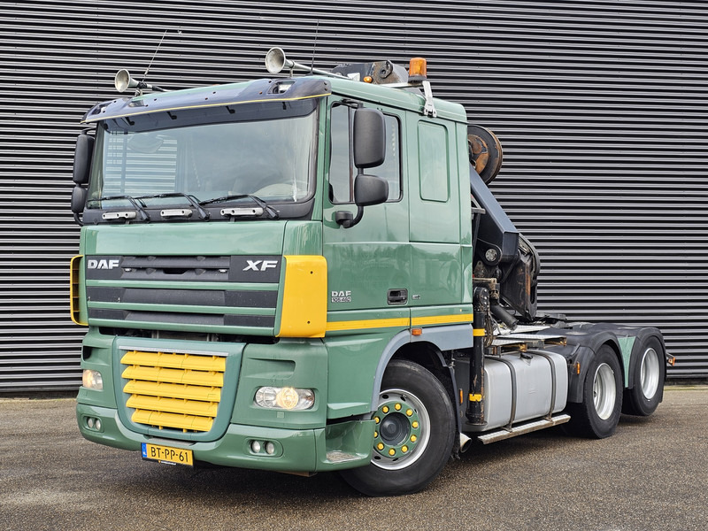 Tractor unit DAF XF 105.460 6X2 / HIAB 37 t/m CRANE / KRAN: picture 9