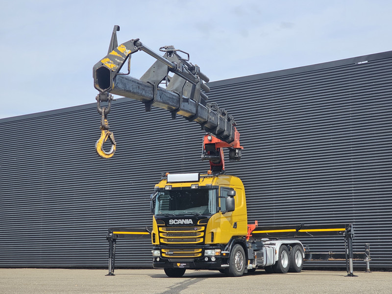 Scania G400 6x2 / PALFINGER PK 60002 / WINCH / BALLAST - Tractor unit: picture 4 Scania G400 6x2 / PALFINGER PK 60002 / WINCH / BALLAST - Tractor unit: picture 4