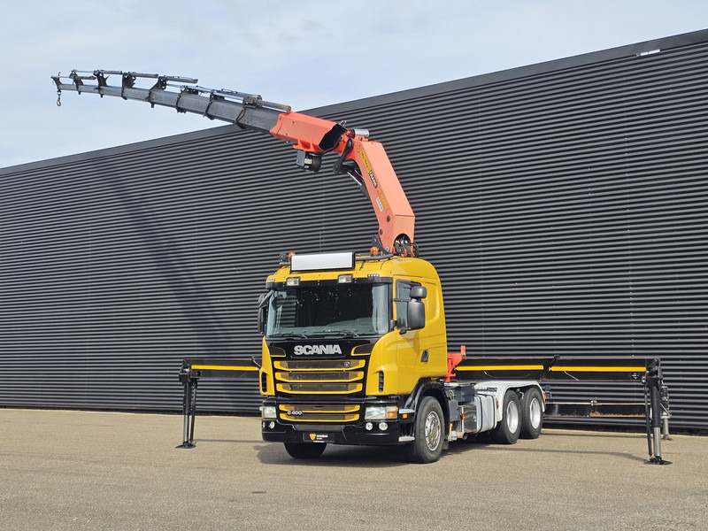 Scania G400 6x2 / PALFINGER PK 60002 / WINCH / BALLAST - Tractor unit: picture 3 Scania G400 6x2 / PALFINGER PK 60002 / WINCH / BALLAST - Tractor unit: picture 3