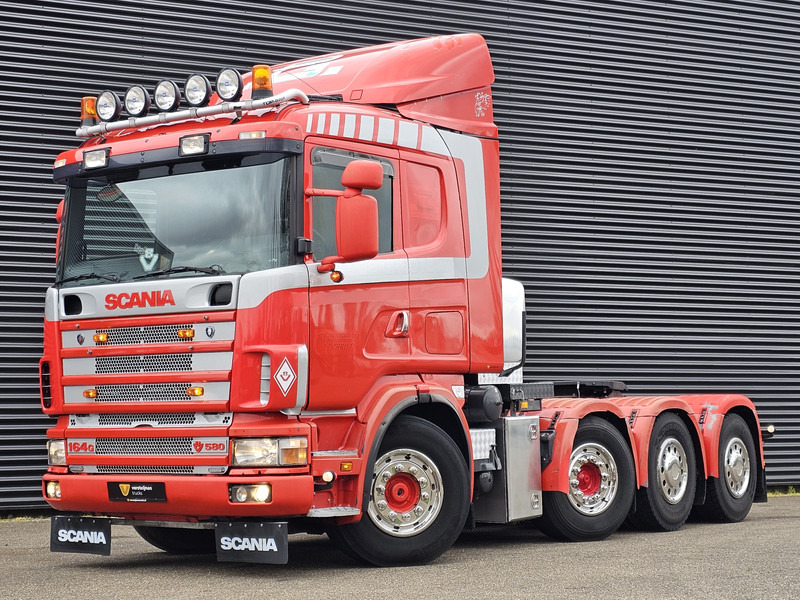Scania R 164.580 8x4-4 / MANUAL / RETARDER / BIG AXLE / 150T - Tractor unit: picture 1 Scania R 164.580 8x4-4 / MANUAL / RETARDER / BIG AXLE / 150T - Tractor unit: picture 1
