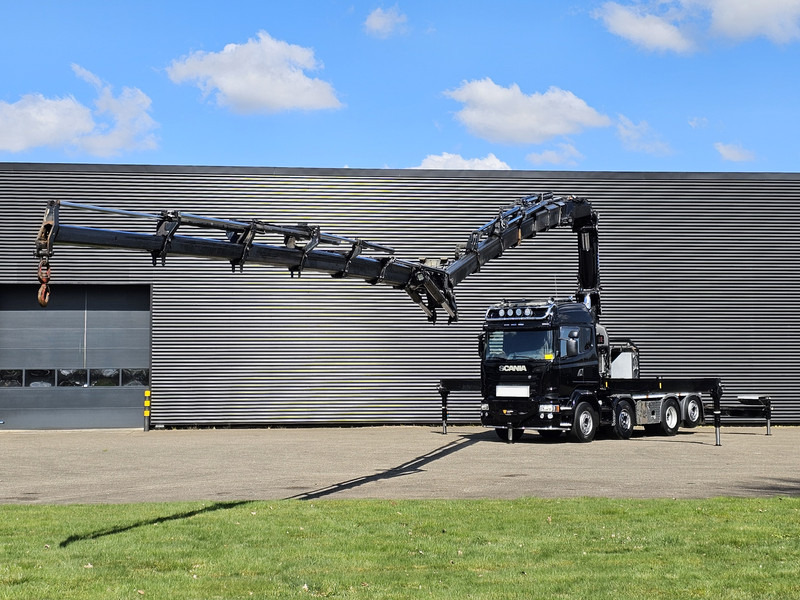 Scania R490 / 8x2 / HMF 85 TM CRANE / WINCH / JIB - Tractor unit: picture 5 Scania R490 / 8x2 / HMF 85 TM CRANE / WINCH / JIB - Tractor unit: picture 5