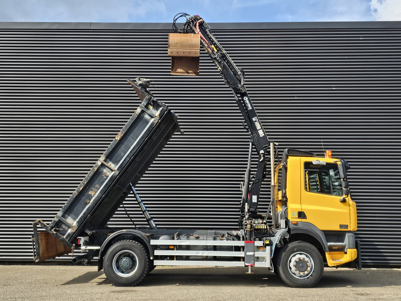 DAF CF 75.250 4X4 / HIAB CRANE + TIPPER / MANUAL / SPRING - Truck, Crane truck: picture 5 DAF CF 75.250 4X4 / HIAB CRANE + TIPPER / MANUAL / SPRING - Truck, Crane truck: picture 5