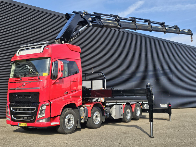 Volvo FH 16.650 8x4 / HIAB 105 t/m CRANE / KRAN - Dropside/ Flatbed truck, Crane truck: picture 1 Volvo FH 16.650 8x4 / HIAB 105 t/m CRANE / KRAN - Dropside/ Flatbed truck, Crane truck: picture 1