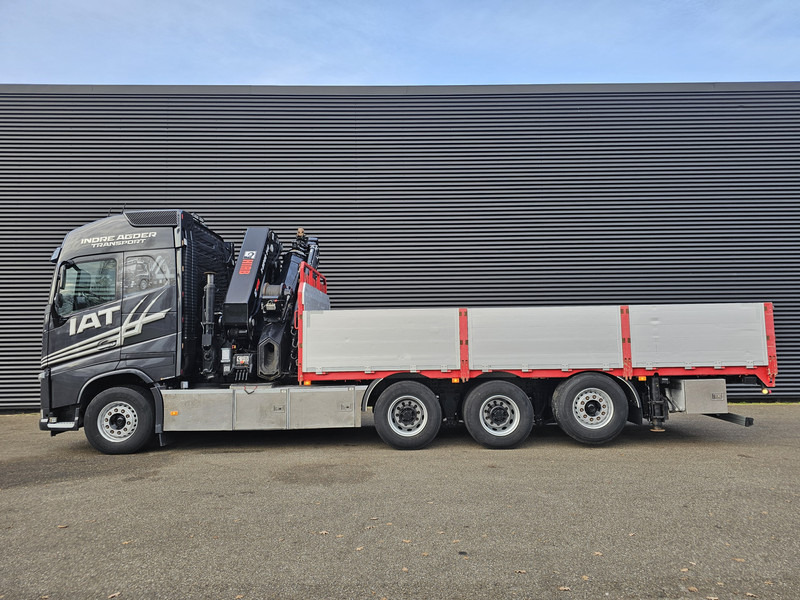 Dropside/ Flatbed truck, Crane truck Volvo FH 540 8x4*4 / HIAB 548E-9 CRANE + WINCH / KRAN: picture 14