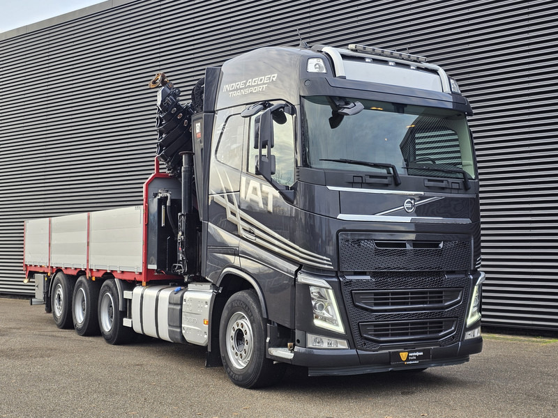 Dropside/ Flatbed truck, Crane truck Volvo FH 540 8x4*4 / HIAB 548E-9 CRANE + WINCH / KRAN: picture 13