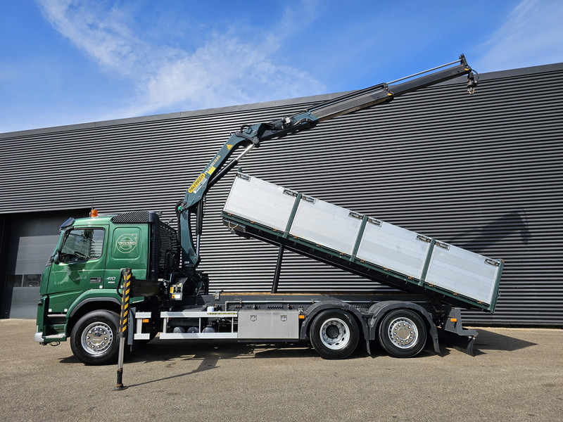 Volvo FM 410 6x2-4 / PALFINGER CRANE + TIPPER - Tipper, Crane truck: picture 2 Volvo FM 410 6x2-4 / PALFINGER CRANE + TIPPER - Tipper, Crane truck: picture 2
