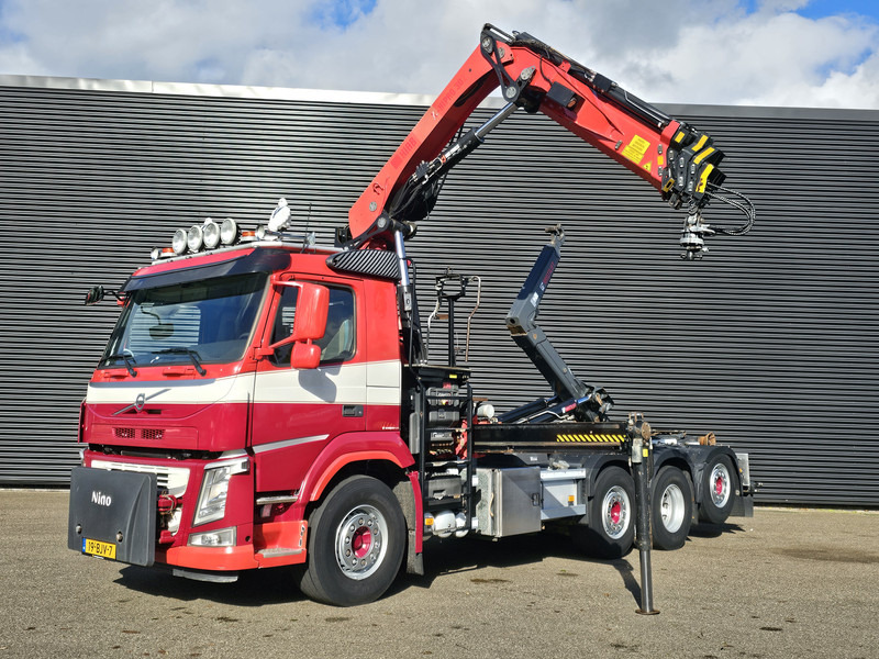 Volvo FM 420 8x2 / HIAB HOOKLIFT + 30 t/m CRANE - KRAN - Hook lift truck, Crane truck: picture 4 Volvo FM 420 8x2 / HIAB HOOKLIFT + 30 t/m CRANE - KRAN - Hook lift truck, Crane truck: picture 4