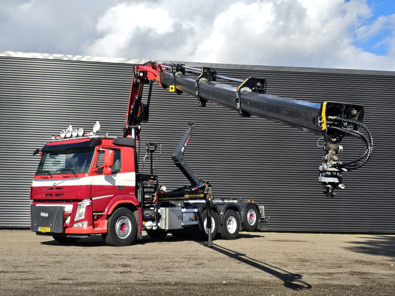 Volvo FM 420 8x2 / HIAB HOOKLIFT + 30 t/m CRANE - KRAN - Hook lift truck, Crane truck: picture 3 Volvo FM 420 8x2 / HIAB HOOKLIFT + 30 t/m CRANE - KRAN - Hook lift truck, Crane truck: picture 3