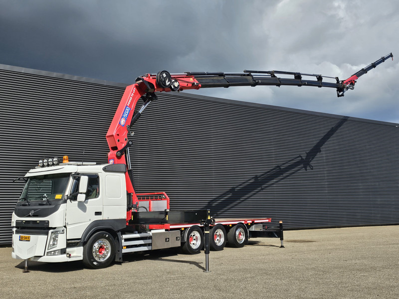 Volvo FM 500 8x4*4 / HMF 5020 K6 + JIB K4 / CRANE - KRAN - Dropside/ Flatbed truck, Crane truck: picture 1 Volvo FM 500 8x4*4 / HMF 5020 K6 + JIB K4 / CRANE - KRAN - Dropside/ Flatbed truck, Crane truck: picture 1