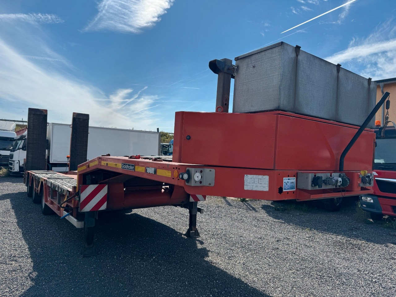Goldhofer STN-L 3 (245) RM Lift- & Lenkache | hydr. Rampen - Low loader semi-trailer: picture 5 Goldhofer STN-L 3 (245) RM Lift- & Lenkache | hydr. Rampen - Low loader semi-trailer: picture 5
