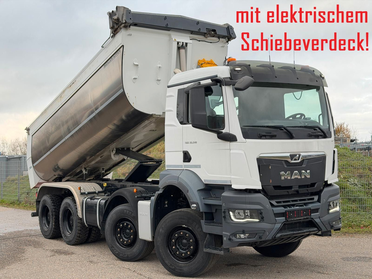 MAN 35.510 TGS | Meiller Thermo | E-Verdeck | TOP - Tipper: picture 1 MAN 35.510 TGS | Meiller Thermo | E-Verdeck | TOP - Tipper: picture 1