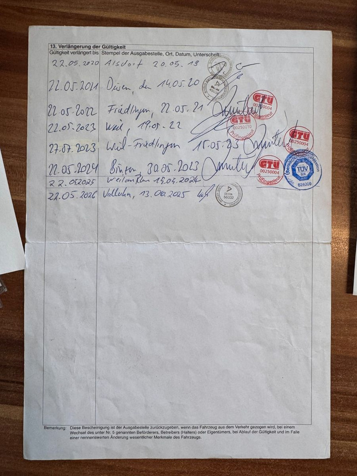 Leasing of  Mercedes-Benz 2536 ADR Valid & kipphydraulik für Gastank Mercedes-Benz 2536 ADR Valid & kipphydraulik für Gastank: picture 6