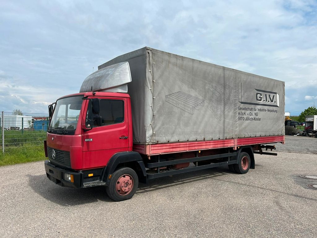 Mercedes-Benz 814 4X2 Pritsche & Plane Oldtimer - Curtainsider truck: picture 1 Mercedes-Benz 814 4X2 Pritsche & Plane Oldtimer - Curtainsider truck: picture 1