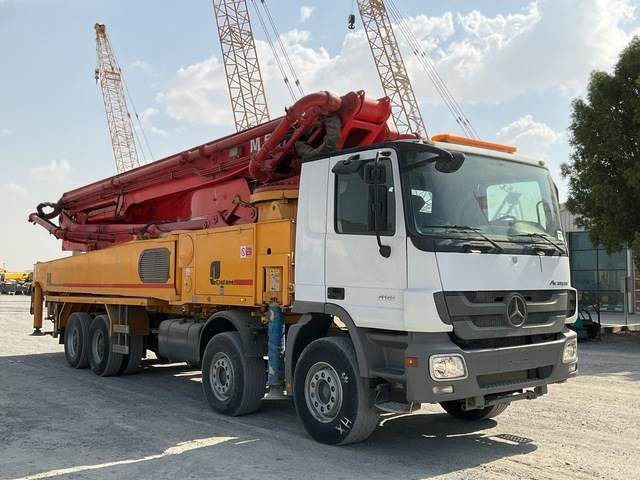 Mercedes-Benz Actros 4141 - Concrete pump truck: picture 4 Mercedes-Benz Actros 4141 - Concrete pump truck: picture 4