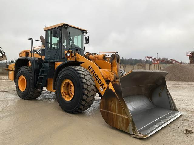 Hyundai HL770-9 - Wheel loader: picture 4 Hyundai HL770-9 - Wheel loader: picture 4