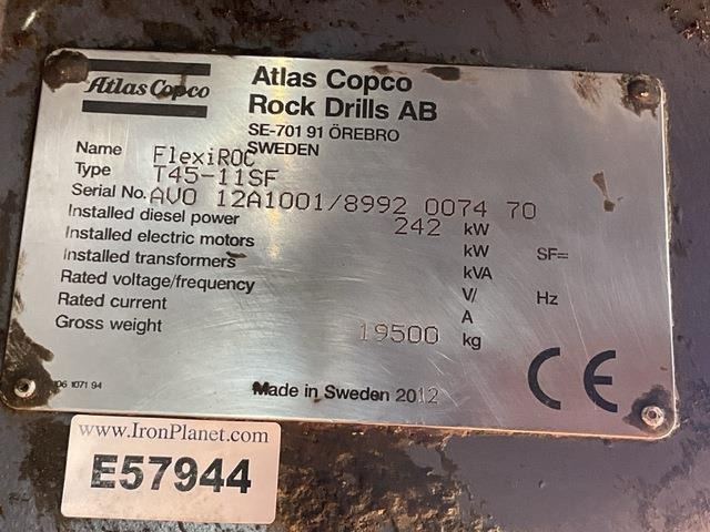Atlas Copco Epiroc Flexiroc T45-11SF - Drilling rig: picture 5 Atlas Copco Epiroc Flexiroc T45-11SF - Drilling rig: picture 5