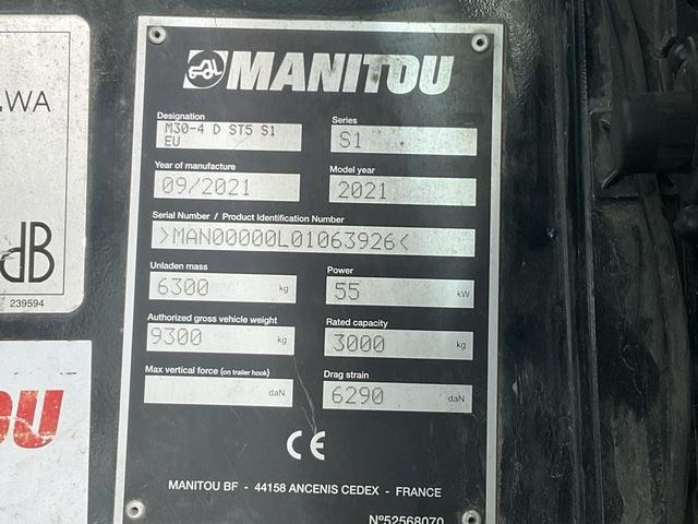 Manitou M30-4 - Rough terrain forklift: picture 5 Manitou M30-4 - Rough terrain forklift: picture 5
