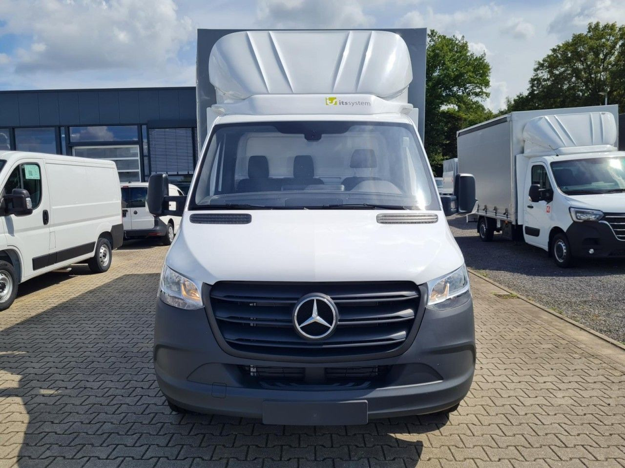 Mercedes-Benz Sprinter 315 Cdi Pritsche Schiebe Plane LBW KLIM - Curtain side van: picture 3 Mercedes-Benz Sprinter 315 Cdi Pritsche Schiebe Plane LBW KLIM - Curtain side van: picture 3