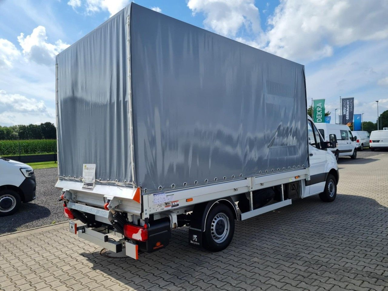 Mercedes-Benz Sprinter 315 Cdi Pritsche Schiebe Plane LBW KLIM - Curtain side van: picture 5 Mercedes-Benz Sprinter 315 Cdi Pritsche Schiebe Plane LBW KLIM - Curtain side van: picture 5
