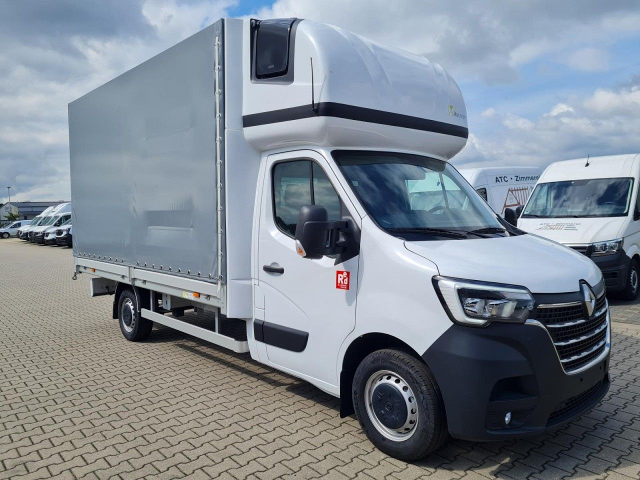 Renault Master 3,5 Pritsche Schiebe Plane Schlafkab. - Curtain side van: picture 3 Renault Master 3,5 Pritsche Schiebe Plane Schlafkab. - Curtain side van: picture 3