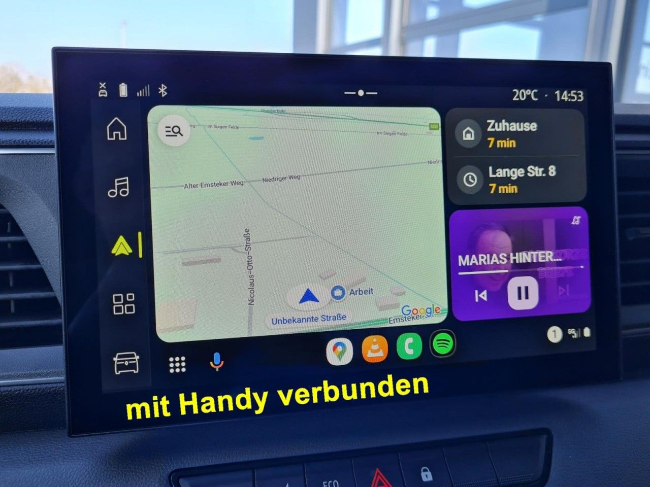 Tipper van Renault Master New 35 Kipper Luftfederung Navi App, Klim: picture 13