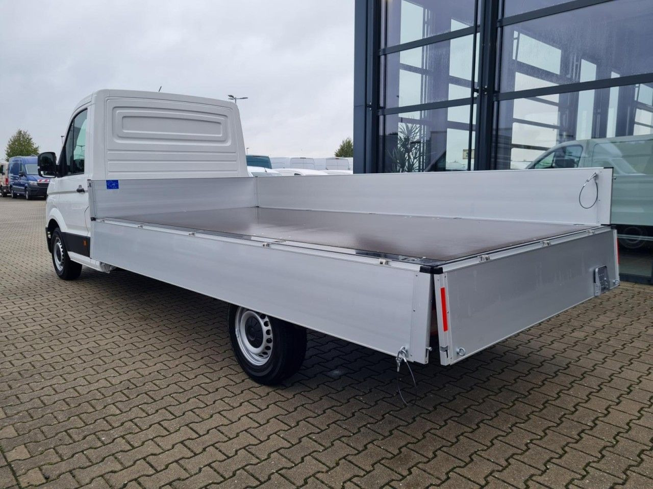 Flatbed van Volkswagen Crafter 35 Pritsche TDI Pritsche L4 KLIMA TEMPOM: picture 7