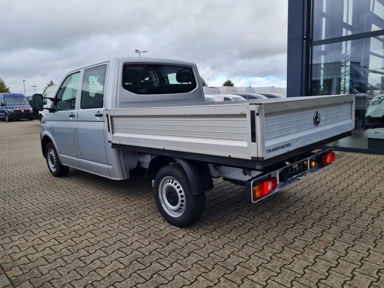 Flatbed van, Combi van Volkswagen T6.1 Pritsche LR Doka 6-Sitze KLIMA: picture 7