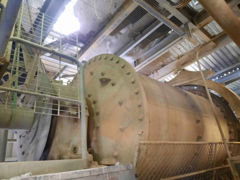 Krupp – rod mill / Stabrohrmühle - Crusher: picture 1 Krupp – rod mill / Stabrohrmühle - Crusher: picture 1