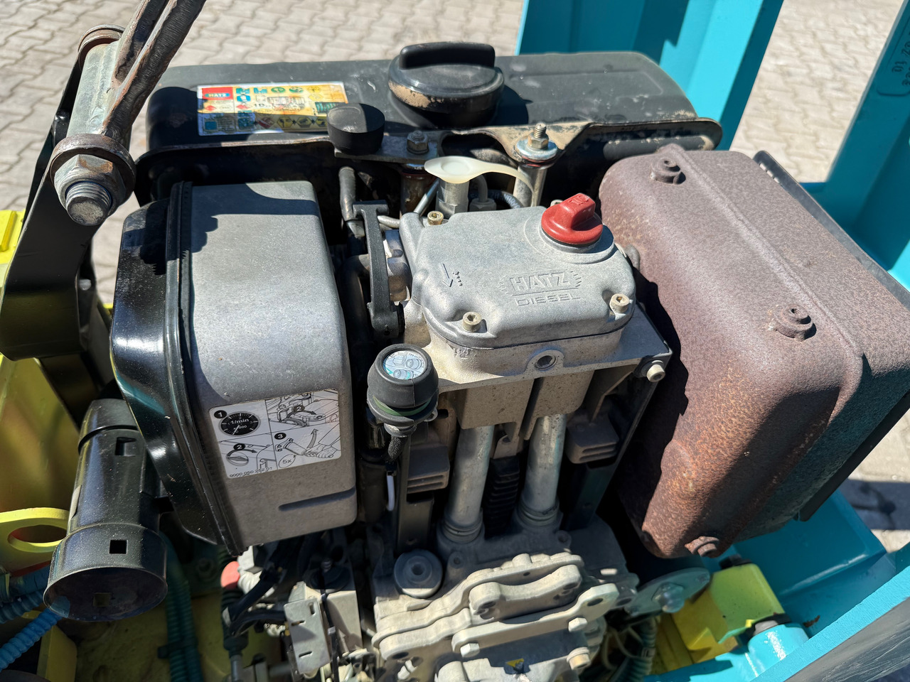 Vibratory plate Ammann AVH 100-20 Rüttelplatte E-Start: picture 12 Vibratory plate Ammann AVH 100-20 Rüttelplatte E-Start: picture 12