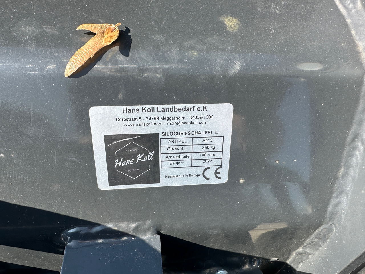 Grapple Greiferschaufel mit Niederhalter 140 cm: picture 6 Grapple Greiferschaufel mit Niederhalter 140 cm: picture 6
