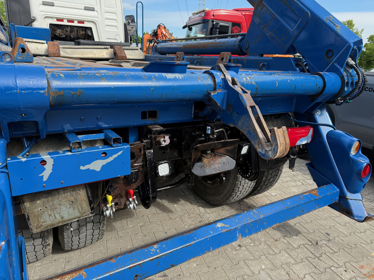 Skip loader truck MAN TGS 26.440 WECHSELSYSTEM Absetzer+SZM: picture 6