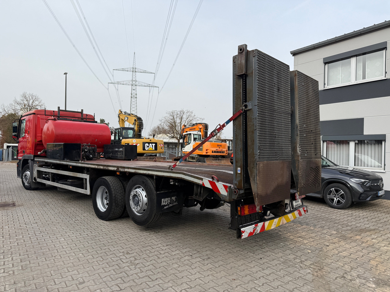 Mercedes-Benz 2541 Actros Baumaschinentransporter Klima Retarder - Autotransporter truck: picture 5 Mercedes-Benz 2541 Actros Baumaschinentransporter Klima Retarder - Autotransporter truck: picture 5