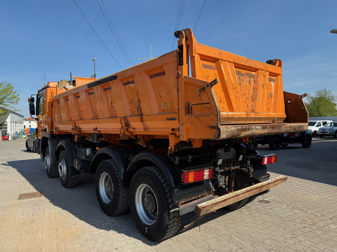 Tipper Mercedes-Benz 4144 Actros MP2 3-S.-Kipper Bordmatic Klima 8x6: picture 5