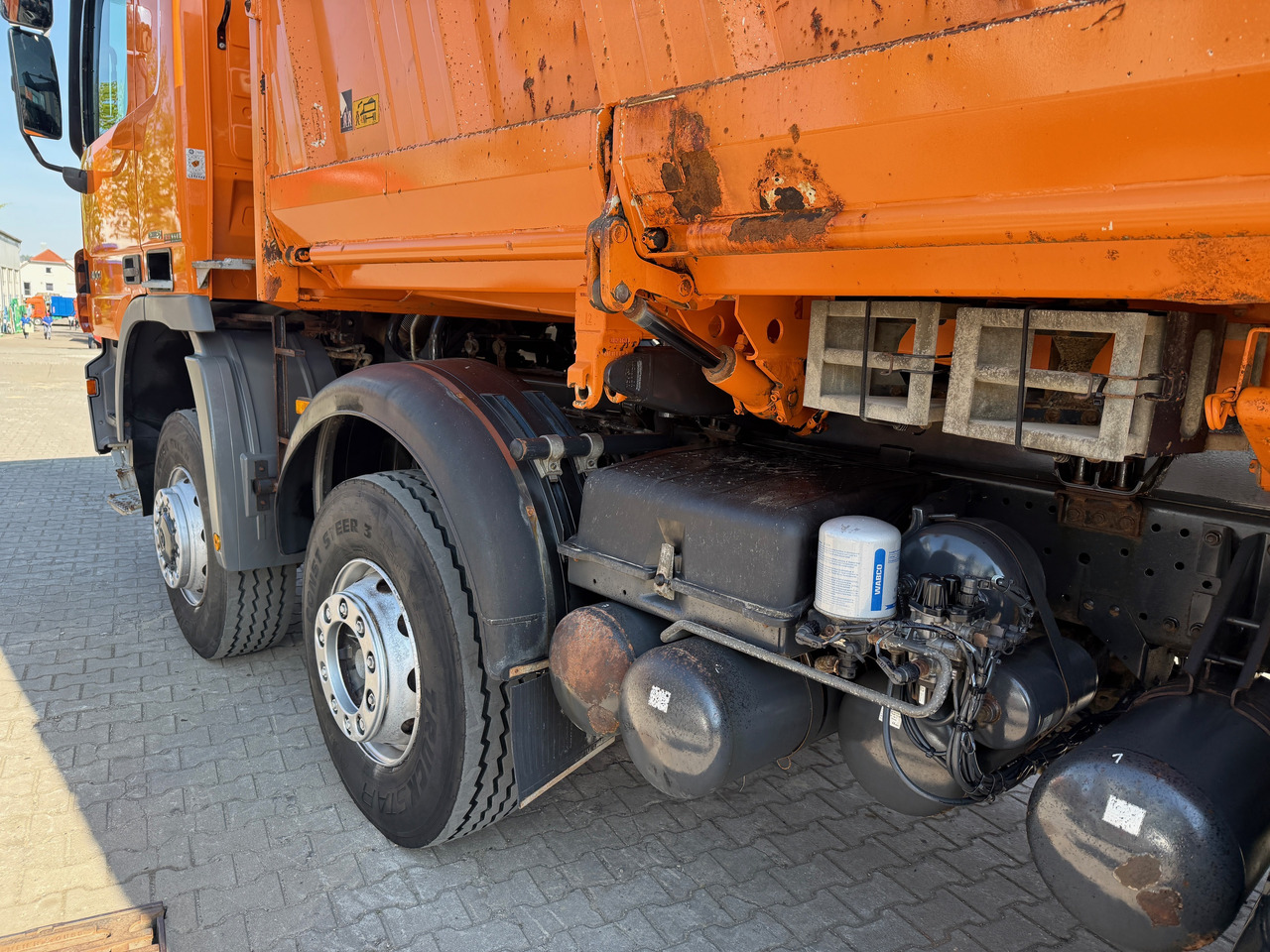 Tipper Mercedes-Benz 4144 Actros MP2 3-S.-Kipper Bordmatic Klima 8x6: picture 9