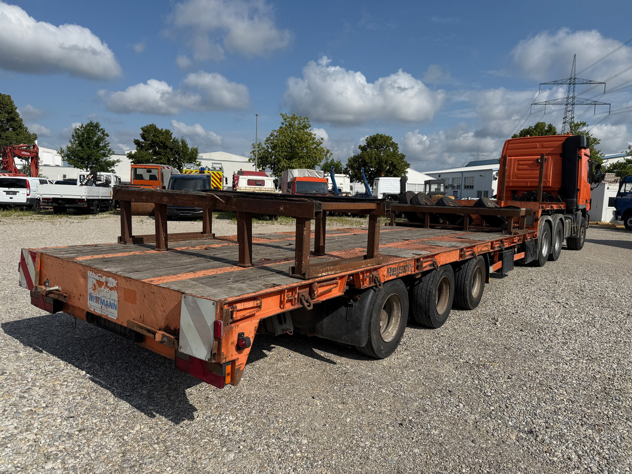 Reisch RPTS 35/24 Tieflader Auflieger - Low loader trailer: picture 5 Reisch RPTS 35/24 Tieflader Auflieger - Low loader trailer: picture 5