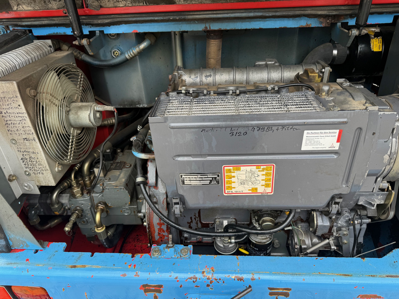 Wheel loader Zettelmeyer ZL502C Radlader Gabel+Klappschaufel+SW: picture 11 Wheel loader Zettelmeyer ZL502C Radlader Gabel+Klappschaufel+SW: picture 11