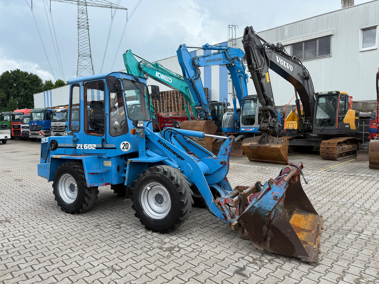 Wheel loader Zettelmeyer ZL502C Radlader Gabel+Klappschaufel+SW: picture 7 Wheel loader Zettelmeyer ZL502C Radlader Gabel+Klappschaufel+SW: picture 7
