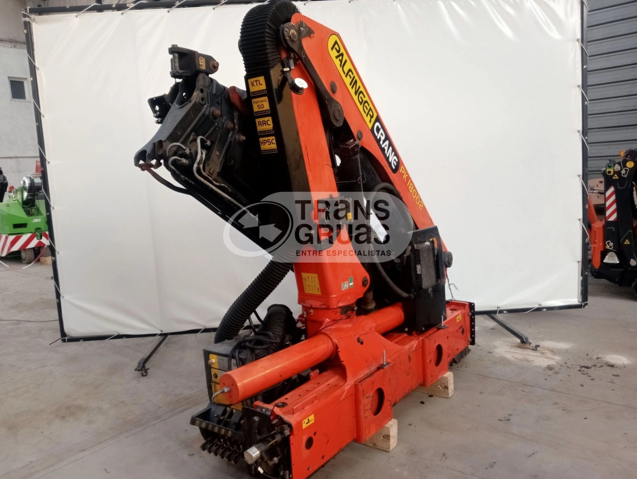 Grúa Palfinger PK 18002 EH - Loader crane for Truck: picture 3 Grúa Palfinger PK 18002 EH - Loader crane for Truck: picture 3