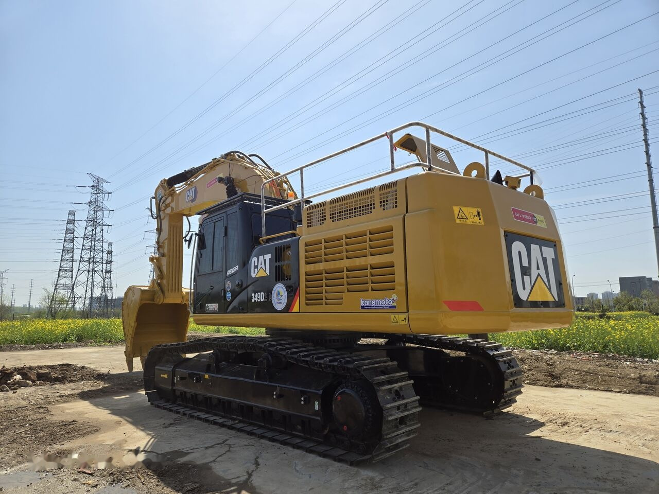 Crawler excavator Caterpillar 349D: picture 7
