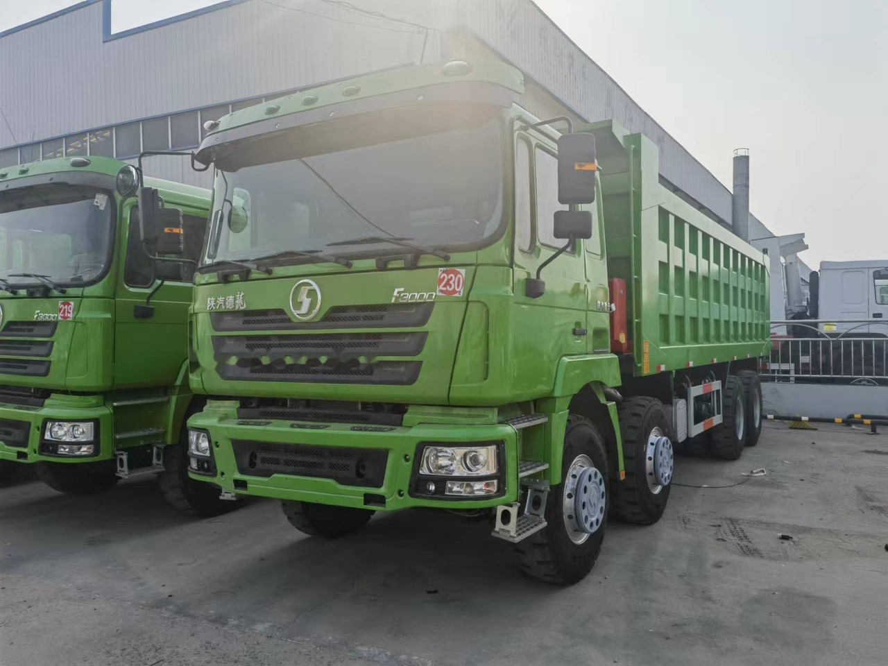 Tipper Shacman F3000 8*4 Dump truck: picture 12