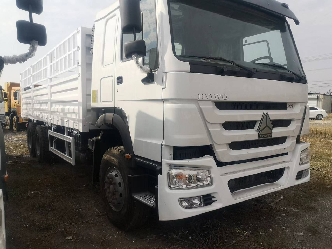 SINOTRUK HOWO DUMP TRUCK LIVESTOCK TRUCK WITH FENCE 371 380 400 420 460 HP - Livestock truck: picture 3 SINOTRUK HOWO DUMP TRUCK LIVESTOCK TRUCK WITH FENCE 371 380 400 420 460 HP - Livestock truck: picture 3